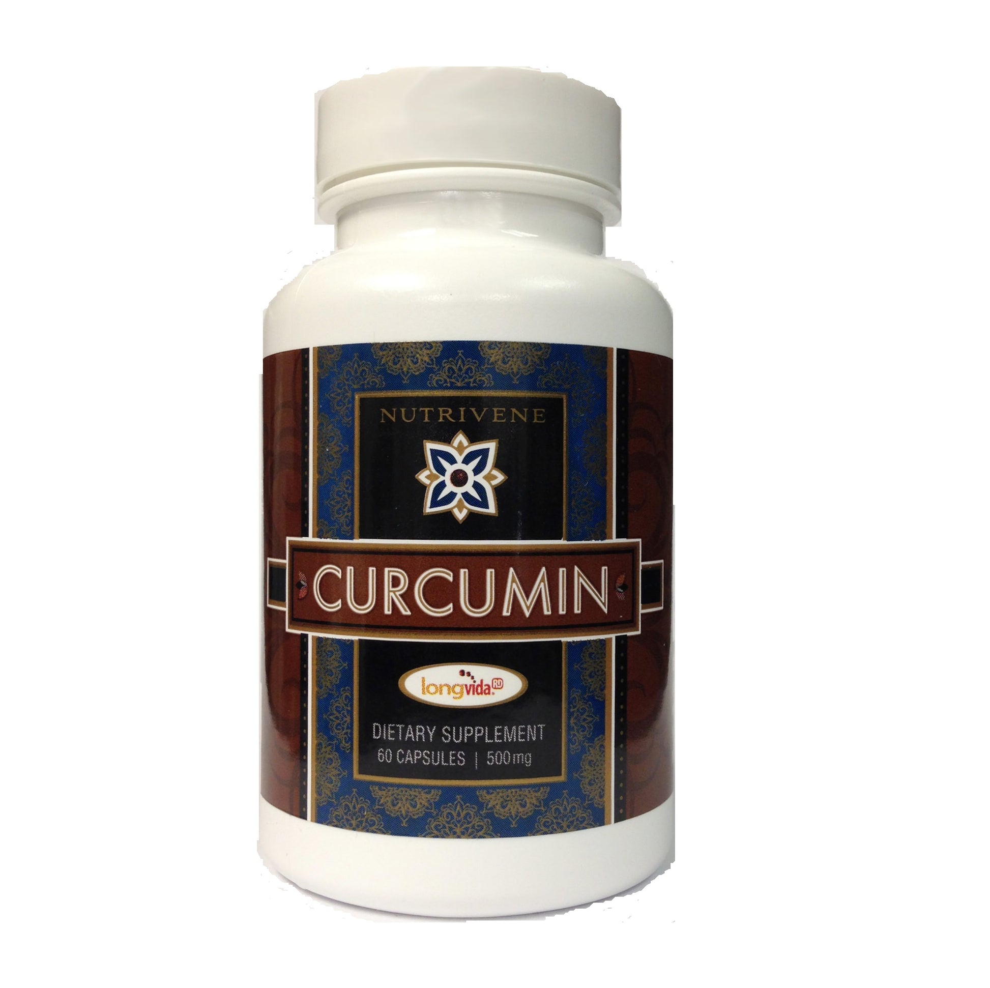 Longvida™, Curcumin (500mg) – 60 caps – Nutrivene (BBE 30/09/2025) by Nutrivene