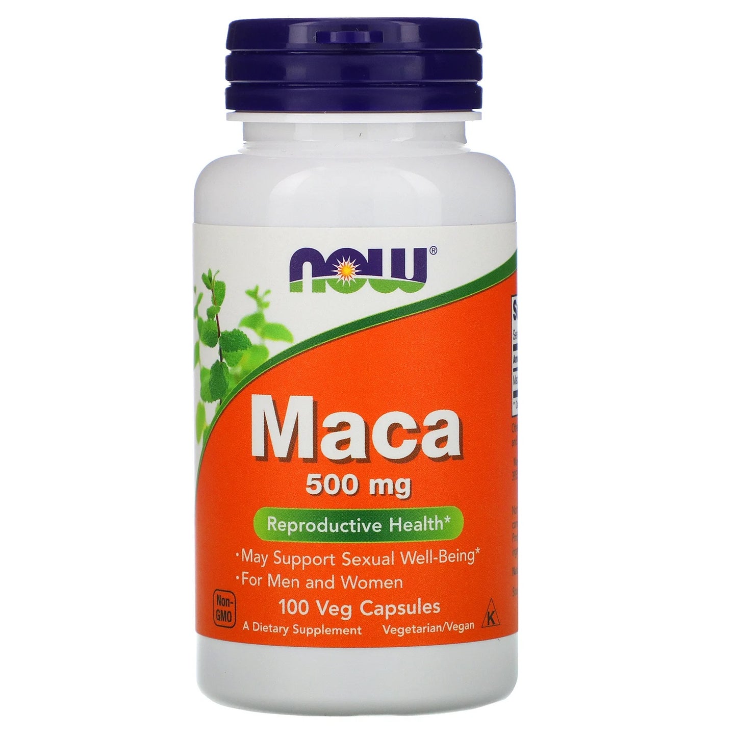 Maca 500mg 100 Veg Capsules - Now Foods by Now Foods