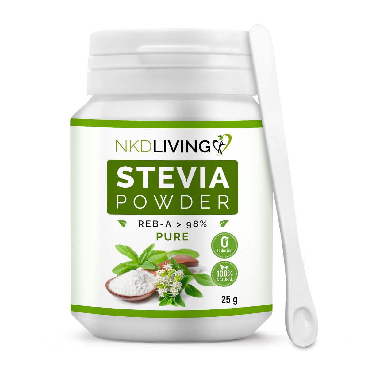 NKD LIVING  Stevia Powder 25g