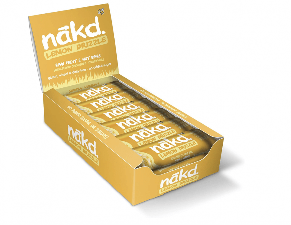 Nakd Lemon Drizzle 18 x 35g Bar (CASE) by Nakd