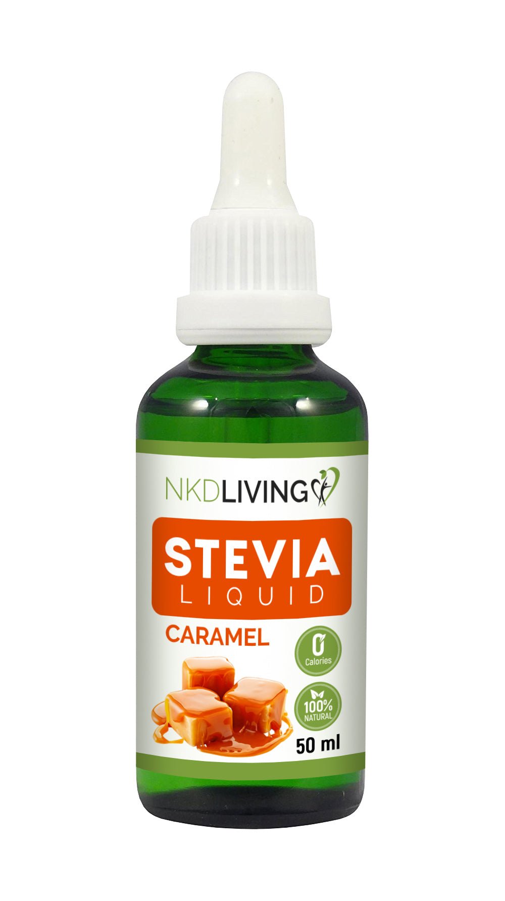 NKD LIVING Stevia Liquid Caramel 50ml by NKD LIVING