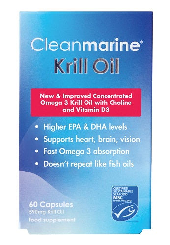 Cleanmarine  Krill Oil 590mg 60's