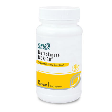Nattokinase NSK - SD, 60 Capsules - SFI Health by Klaire Labs