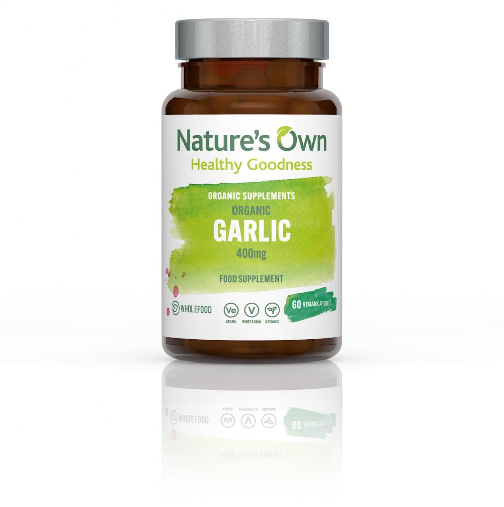 Nature's Own  Organic Garlic 400mg 60's