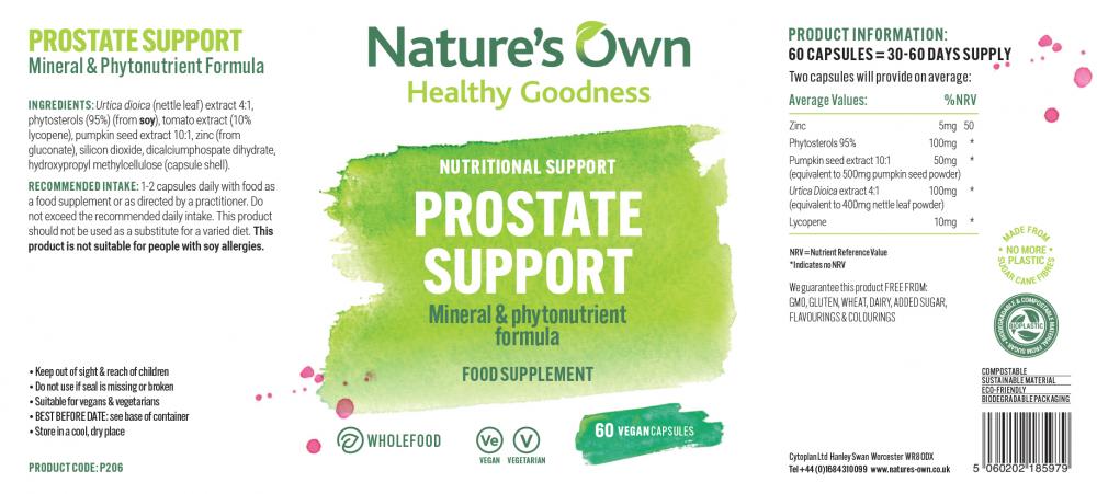 Nature's Own  Prostate Support 60's