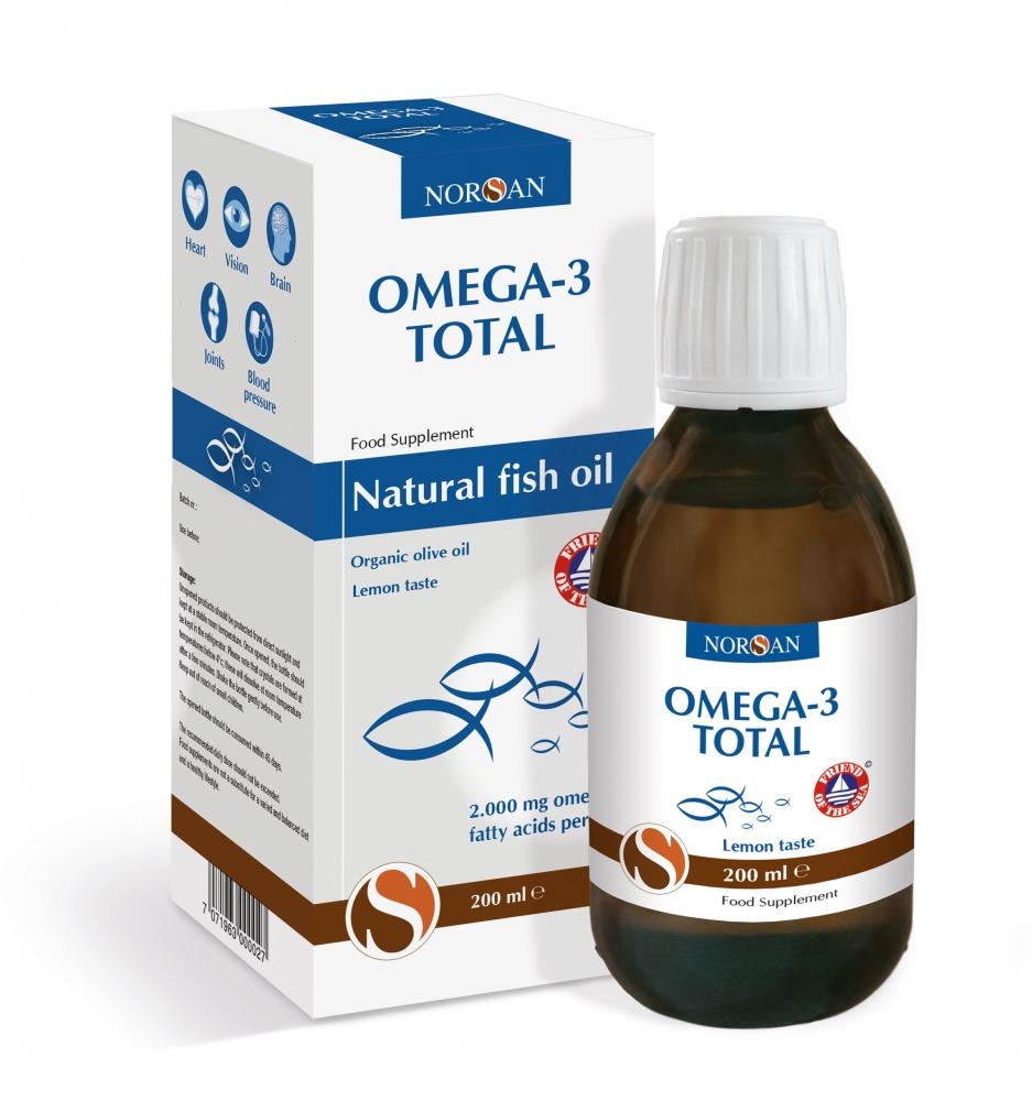 Norsan  Omega-3 Total Natural Fish Oil 200ml