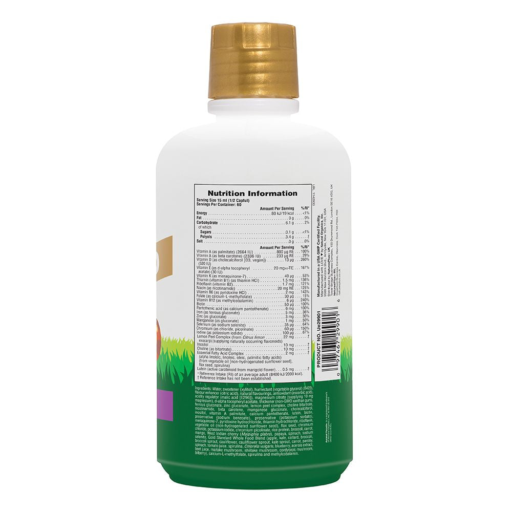 Nature's Plus  Multivitamin Liquid GOLD Animal Parade Tropical Berry 900ml