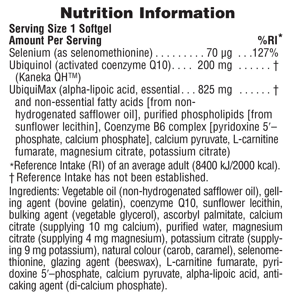 Nature's Plus  Beyond CoQ10 200mg 30's