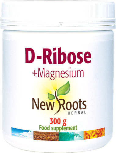 New Roots Herbal  D-Ribose + Magnesium 300g