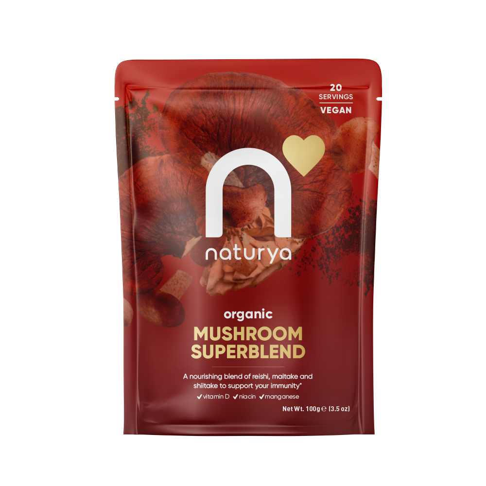 Naturya  Organic Mushroom SuperBlend 100g