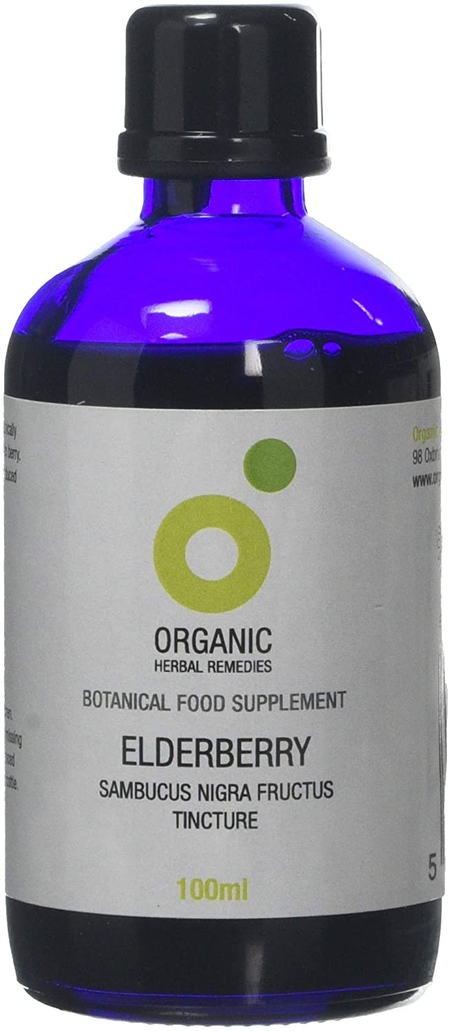 Organic Herbal Remedies Elderberry 100ml by Organic Herbal Remedies