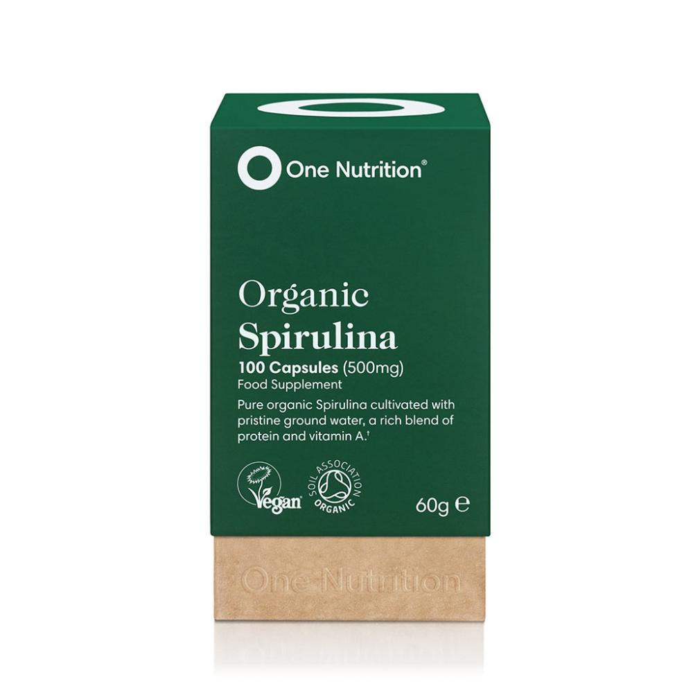 One Nutrition  Organic Spirulina 500mg 100's