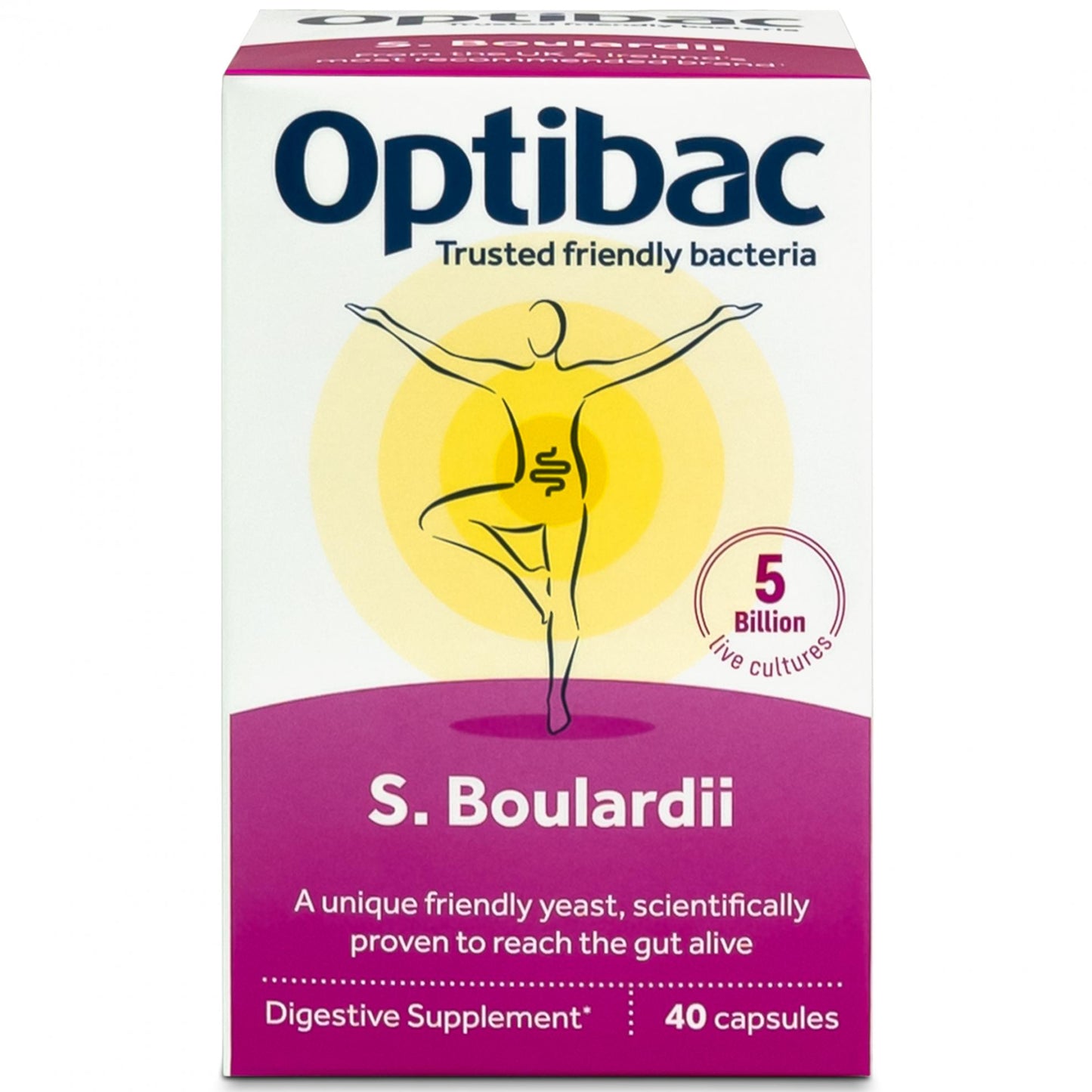 Optibac  S. Boulardii (Saccharomyces) 40's