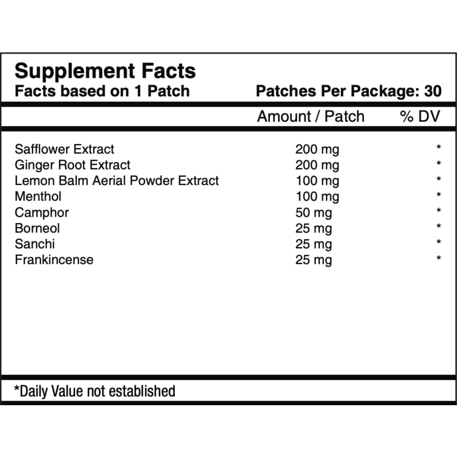 null  Nausea Relief Patch 30's