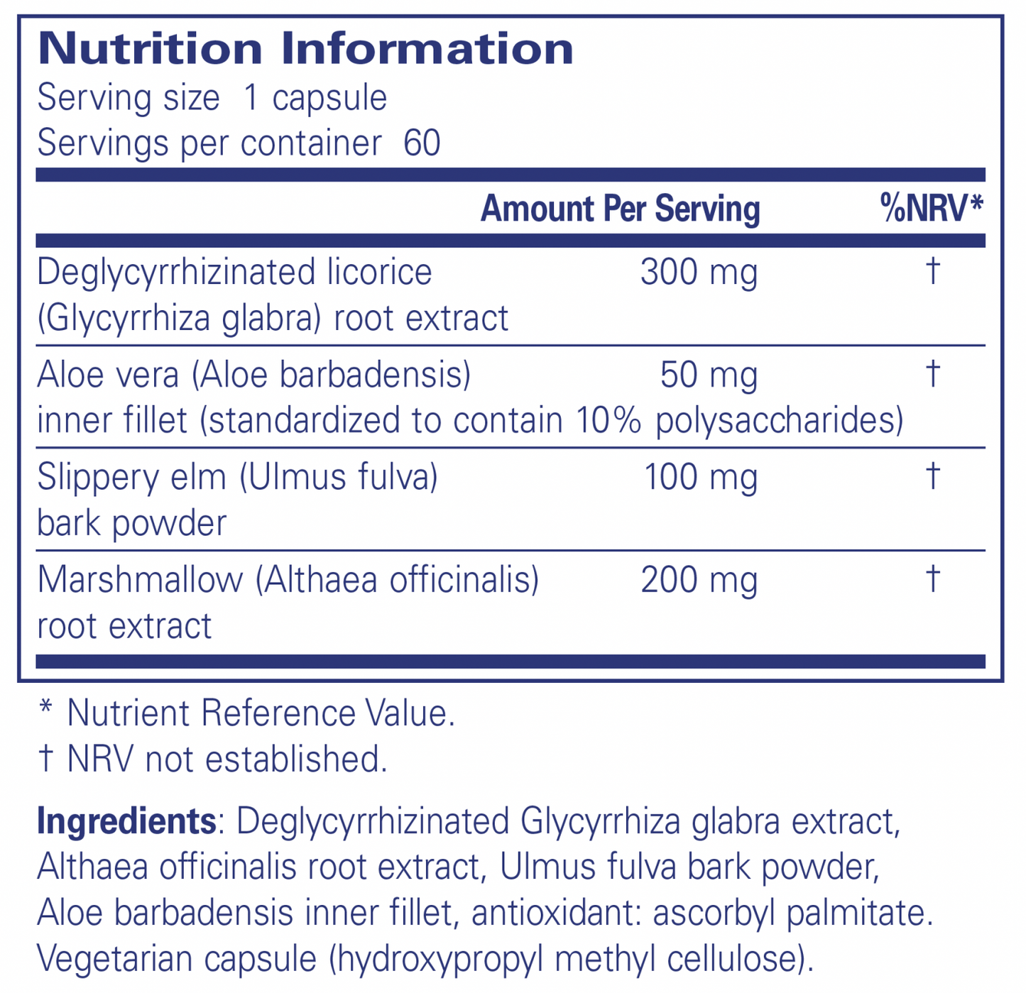 Pure Encapsulations DGL Plus 60's by Pure Encapsulations