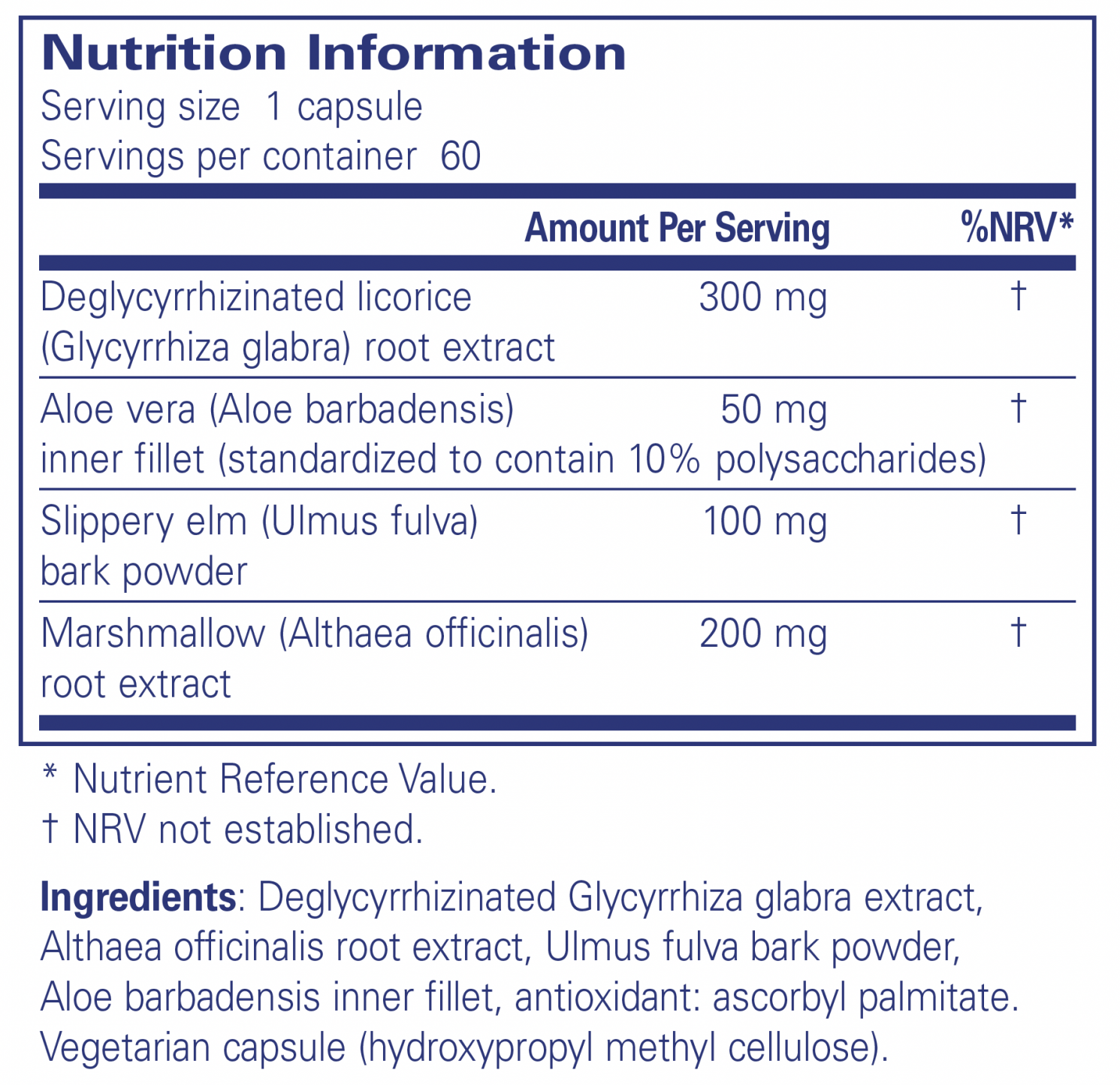 Pure Encapsulations DGL Plus 60's by Pure Encapsulations