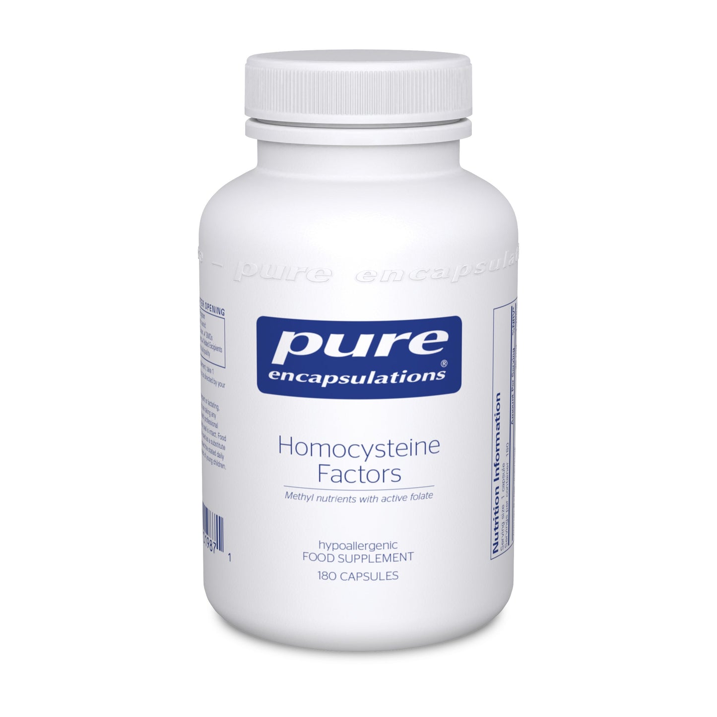 Pure Encapsulations  Homocysteine Factors 180's