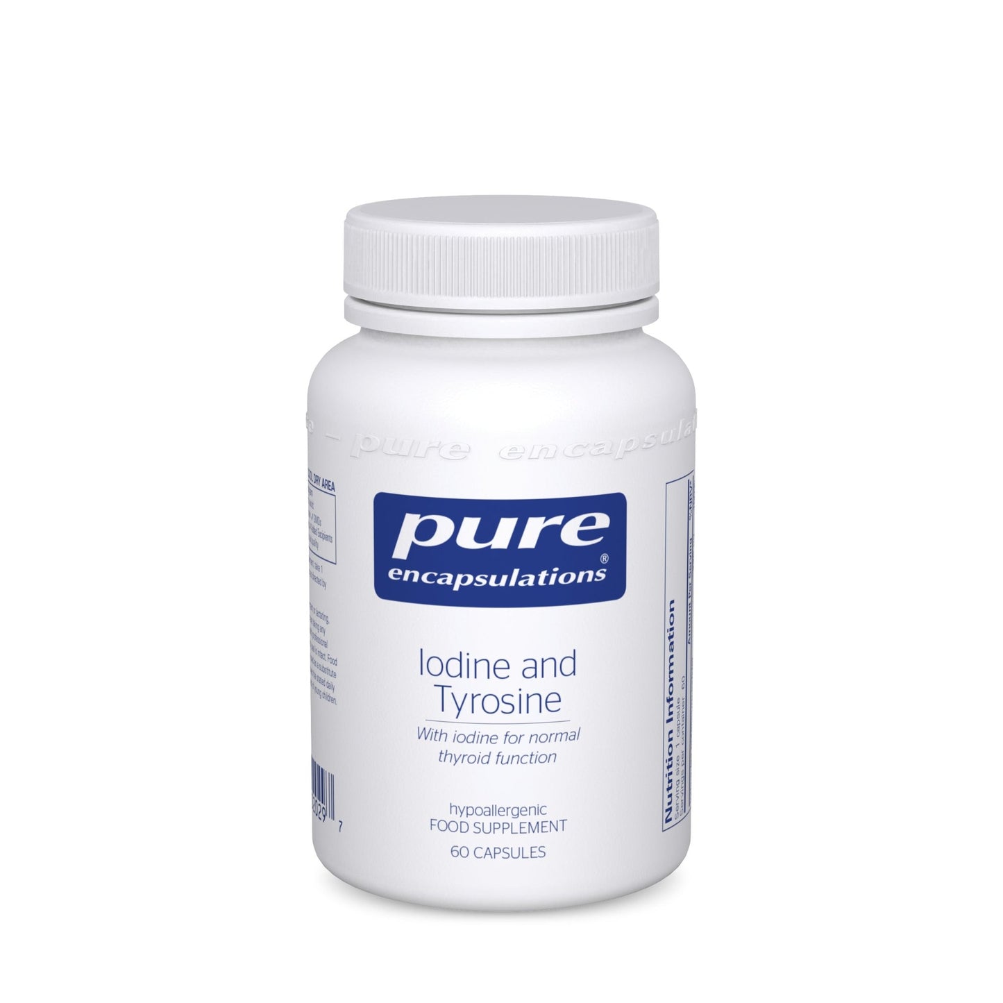 Pure Encapsulations Iodine & Tyrosine 60's by Pure Encapsulations