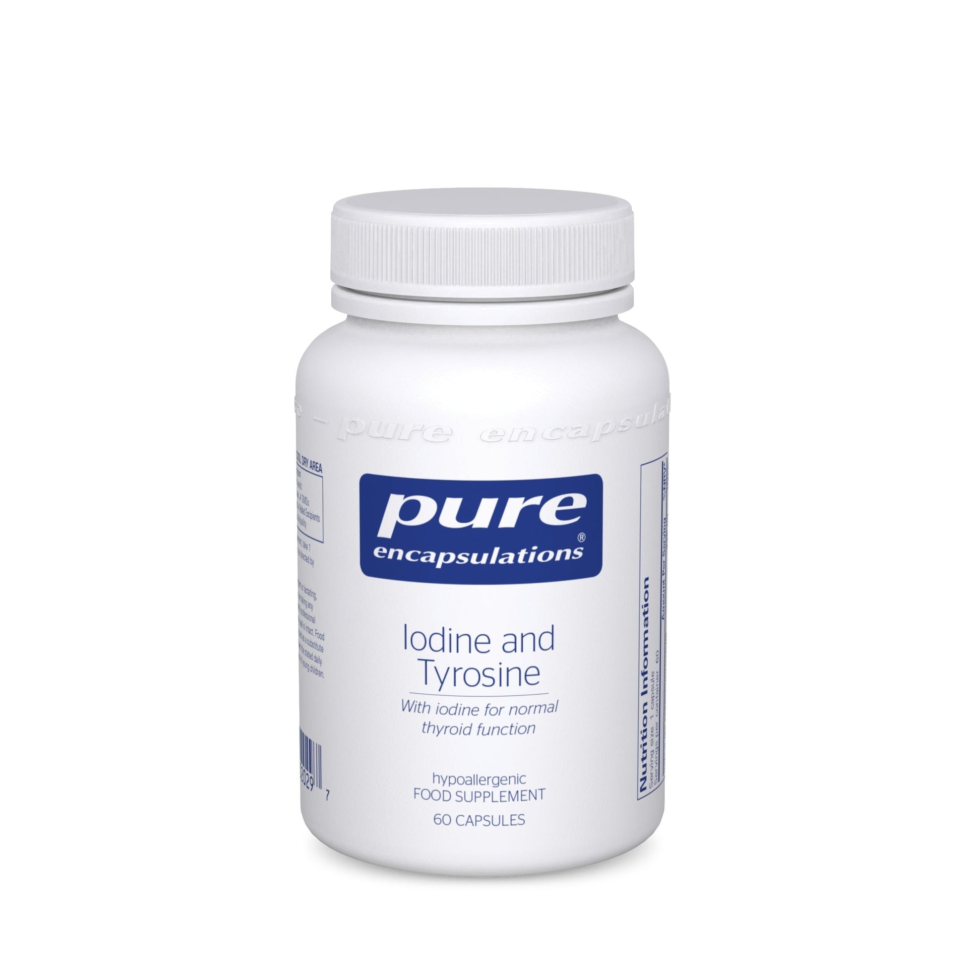 Pure Encapsulations Iodine & Tyrosine 60's by Pure Encapsulations