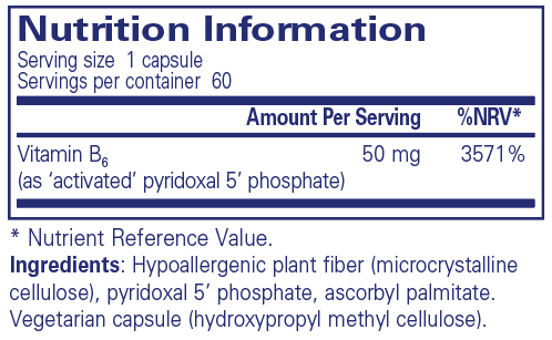 Pure Encapsulations  P5P 50 60's