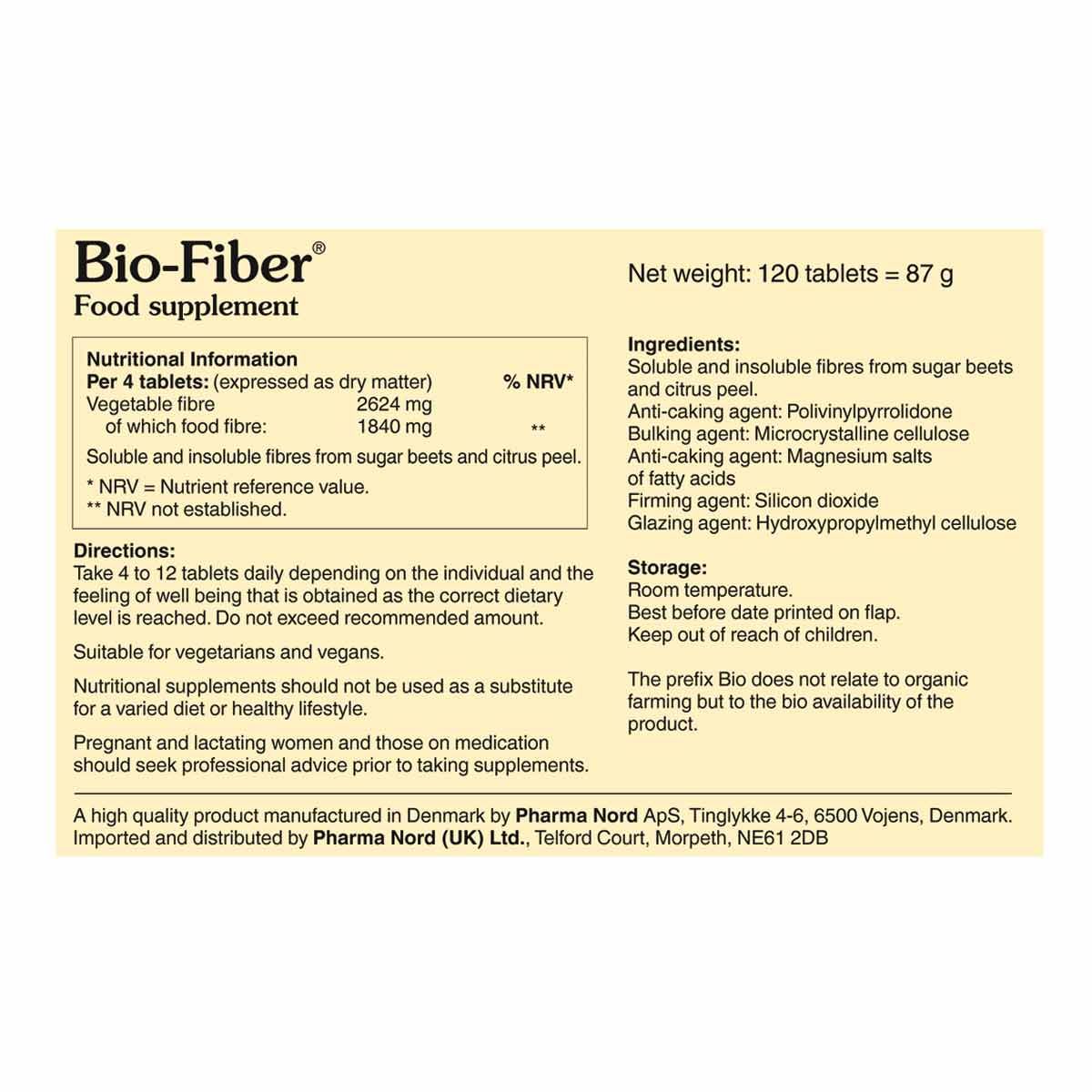 Pharma Nord  Bio-Fiber 120's