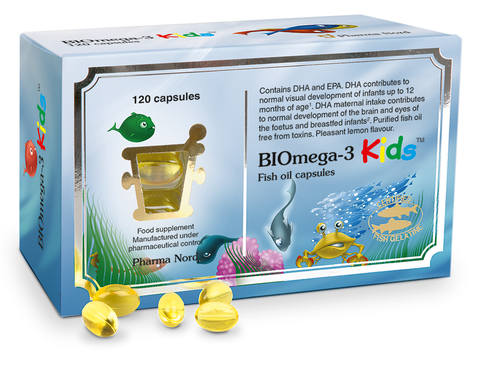 Pharma Nord  Biomega-3 Kids Fish Oil 120's