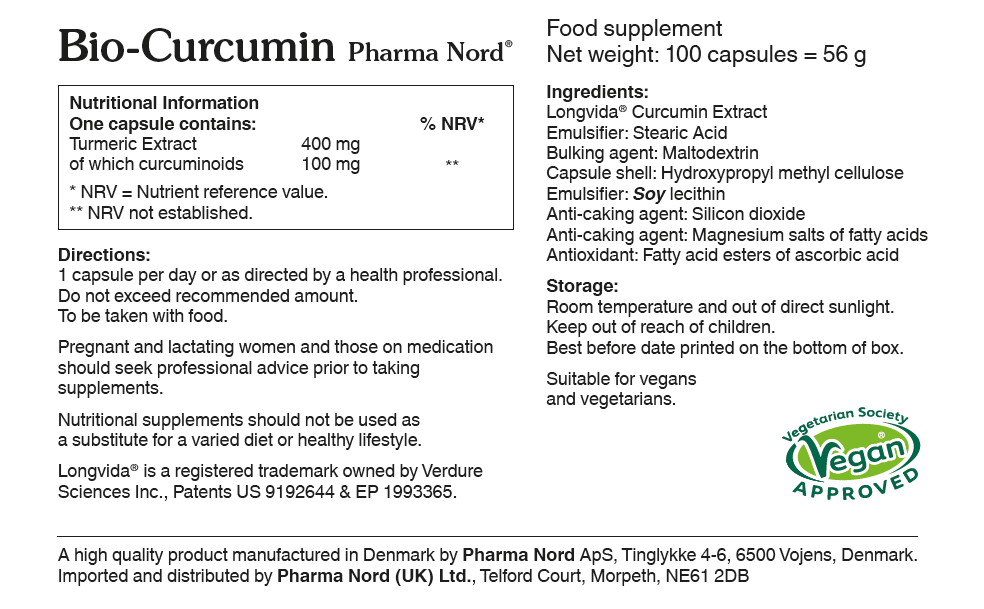 Pharma Nord  Bio-Curcumin 100's