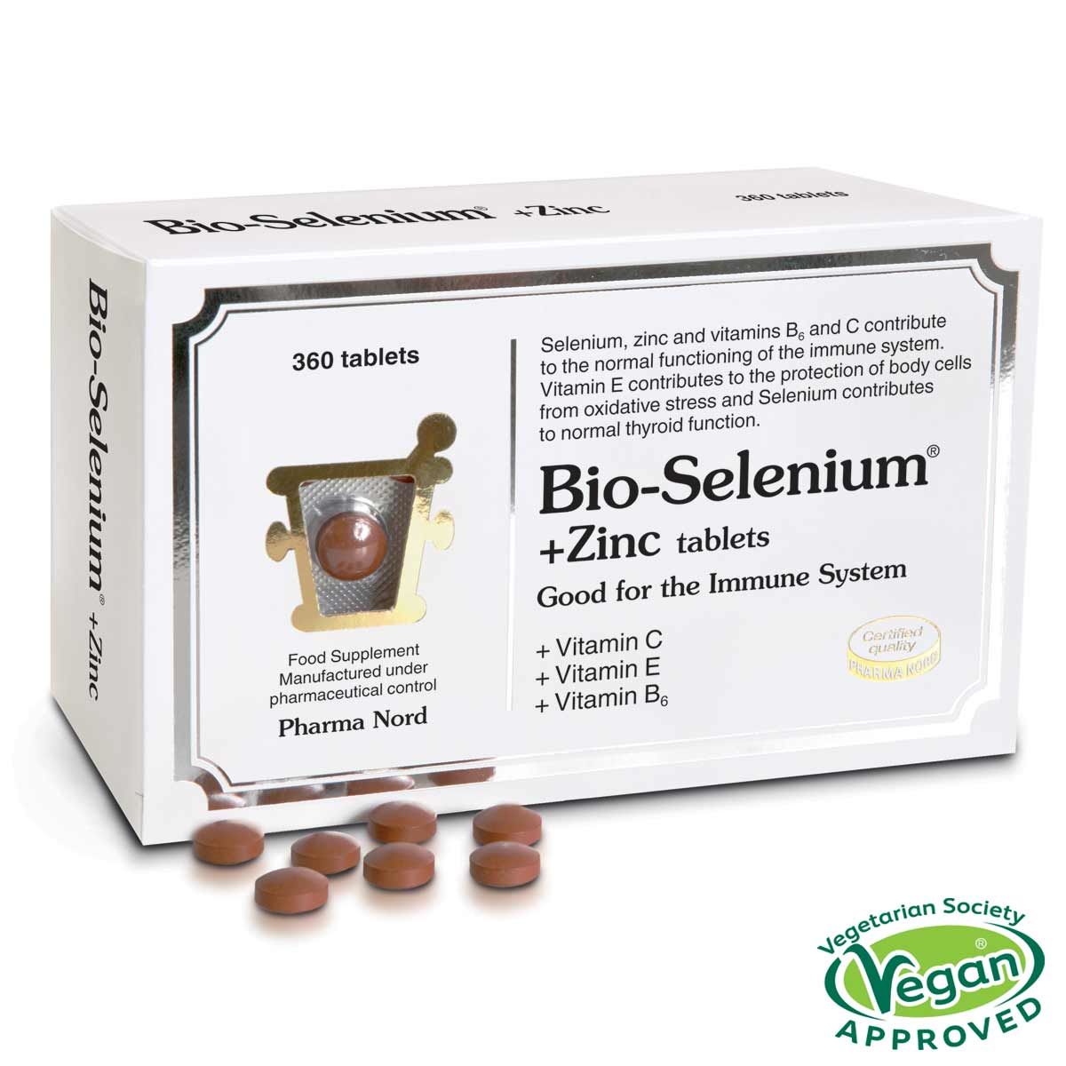 Pharma Nord  Bio-Selenium + Zinc 360's