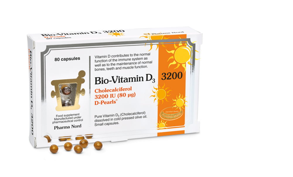 Pharma Nord  Bio-Vitamin D3 3200IU 80's