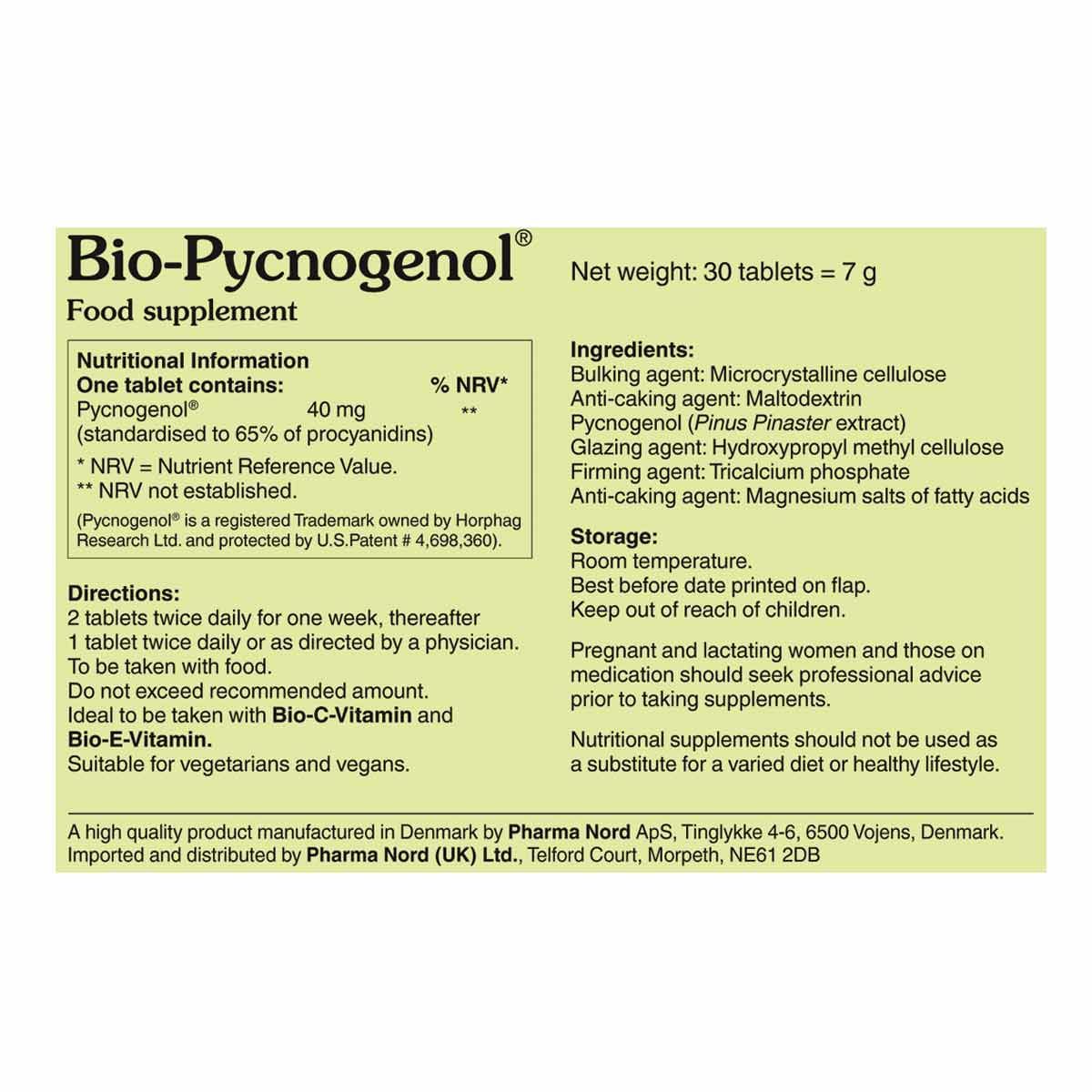 Pharma Nord  Bio-Pycnogenol 40mg 30's