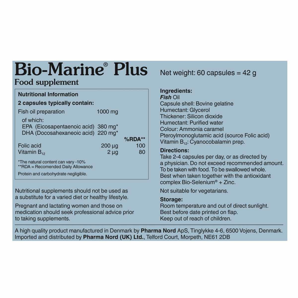 Pharma Nord  Bio-Marine Plus 60's