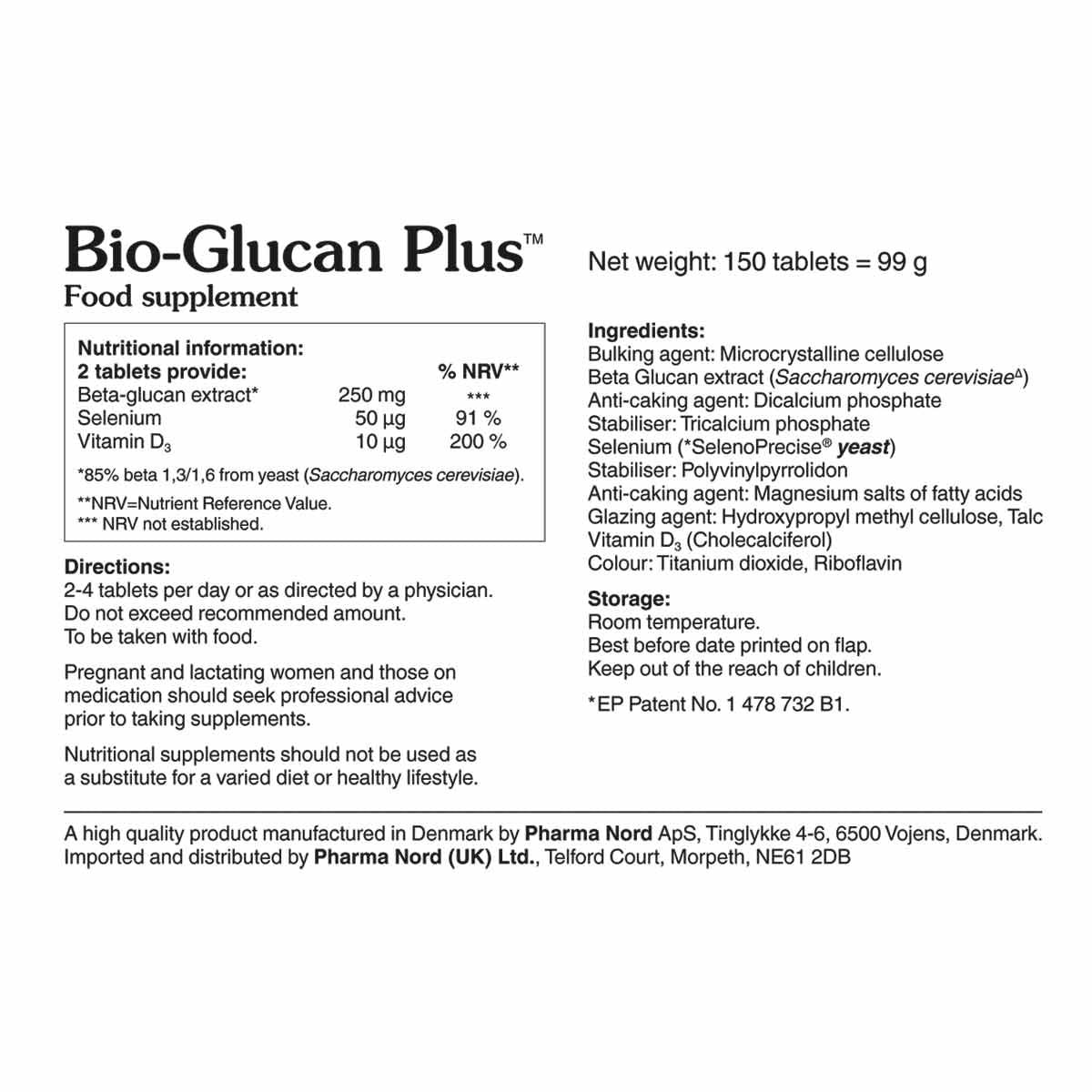 Pharma Nord  Bio-Glucan Plus 150's