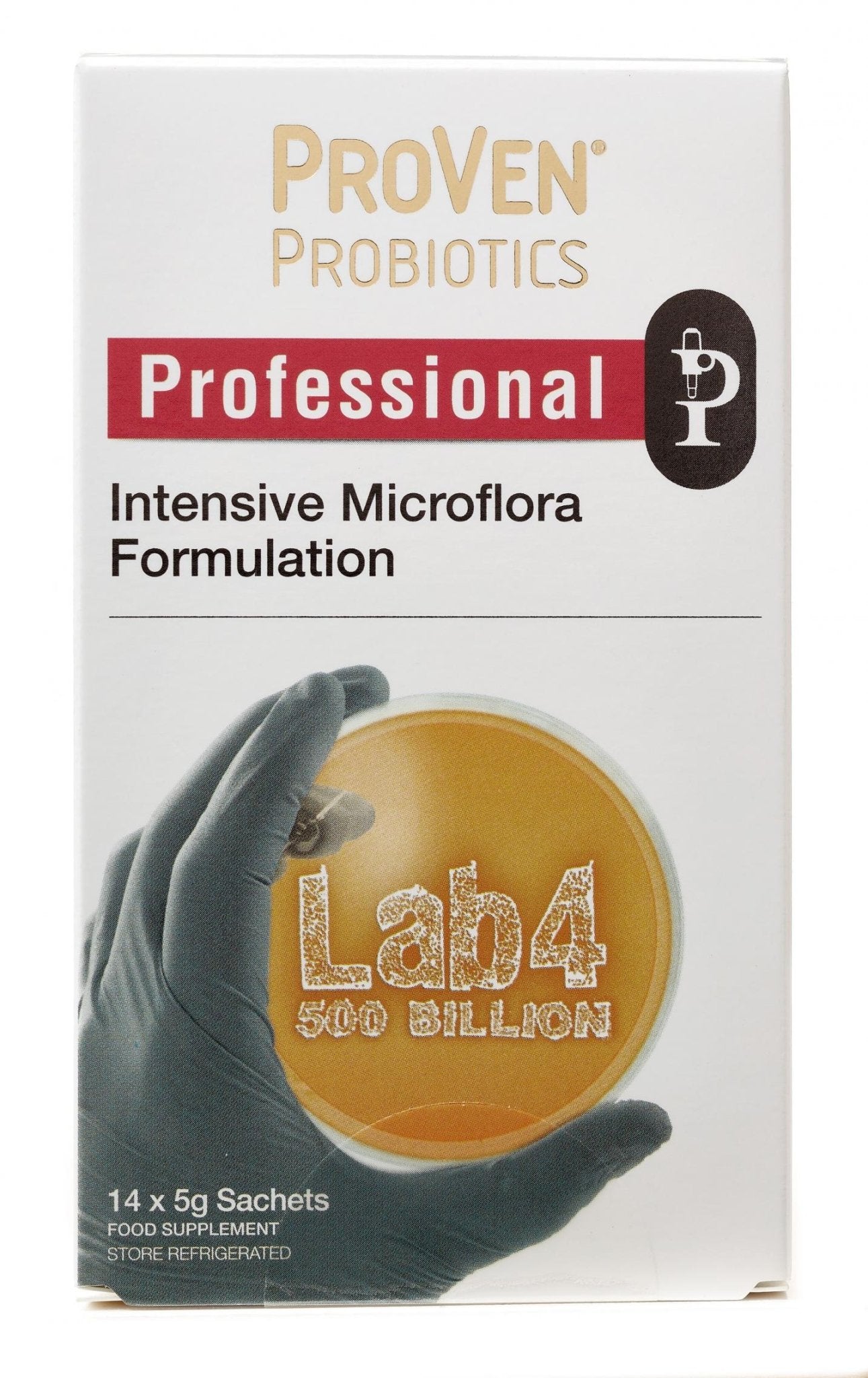 Proven Probiotics Professional Intensive Microflora Formulation 500 Billion 14 x 5g by Proven Probiotics
