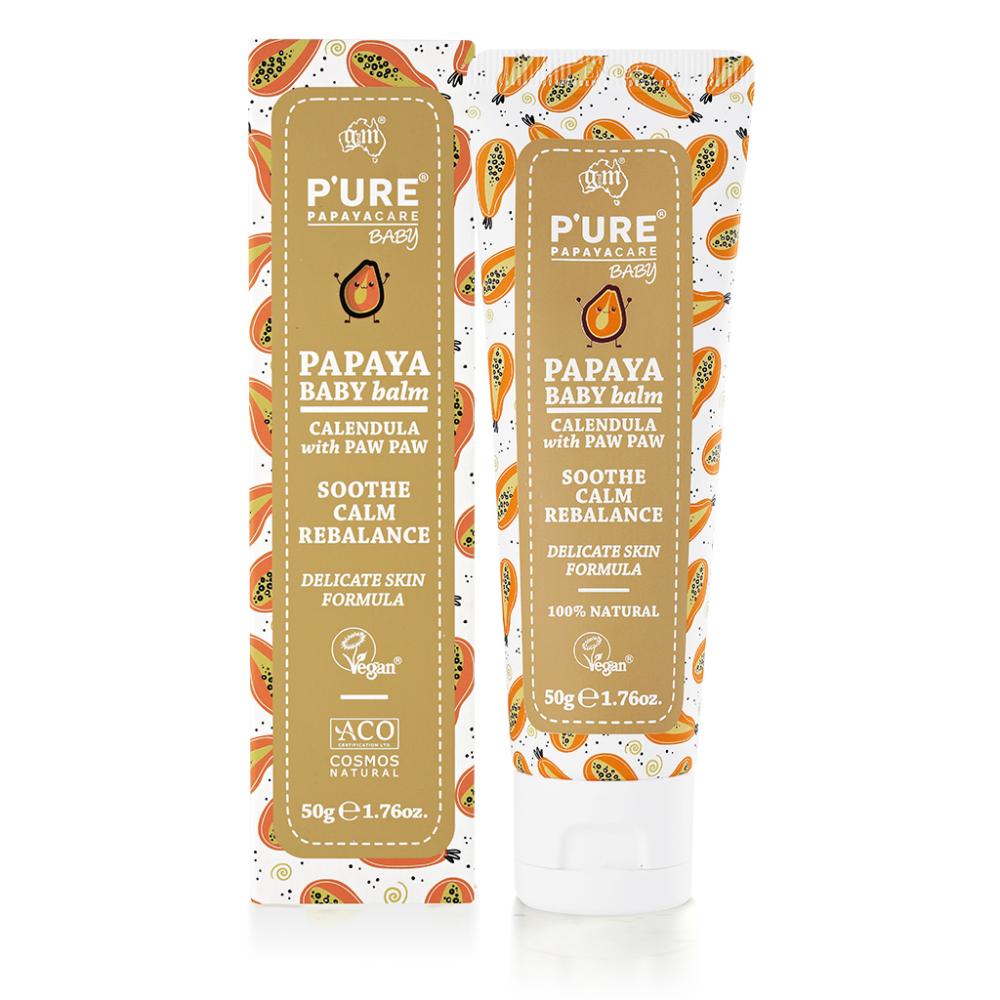 P'URE Papayacare  Baby Papaya Balm 50g