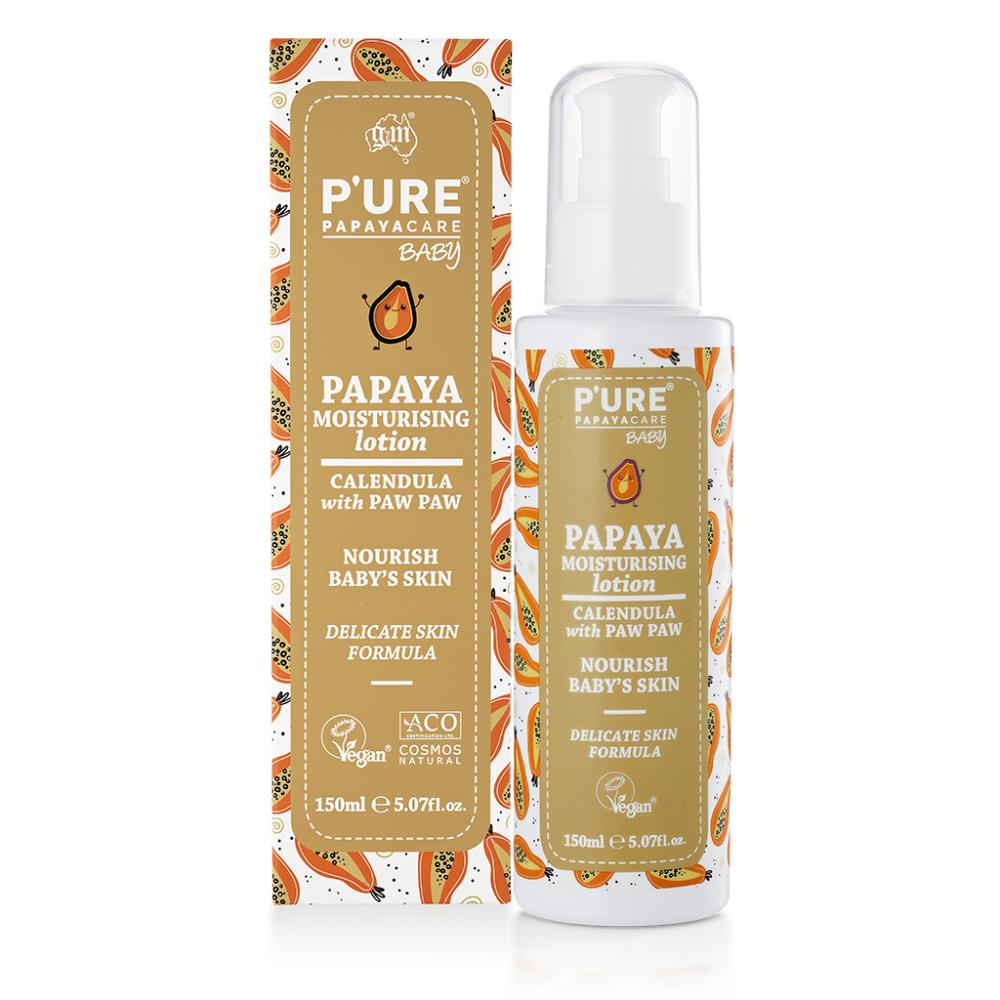 P'URE Papayacare  Baby Papaya Moisturising Lotion 150ml