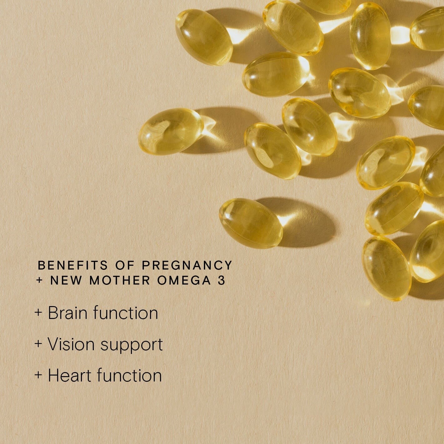 Pregnancy + New Mother Omega 3 (60 capsules) - Wild Nutrition by Wild Nutrition