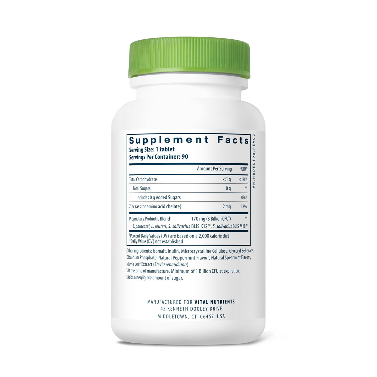 Pro - Dental® 90 tablets with probiotic blend - hyperbiotics® by Hyperbiotics