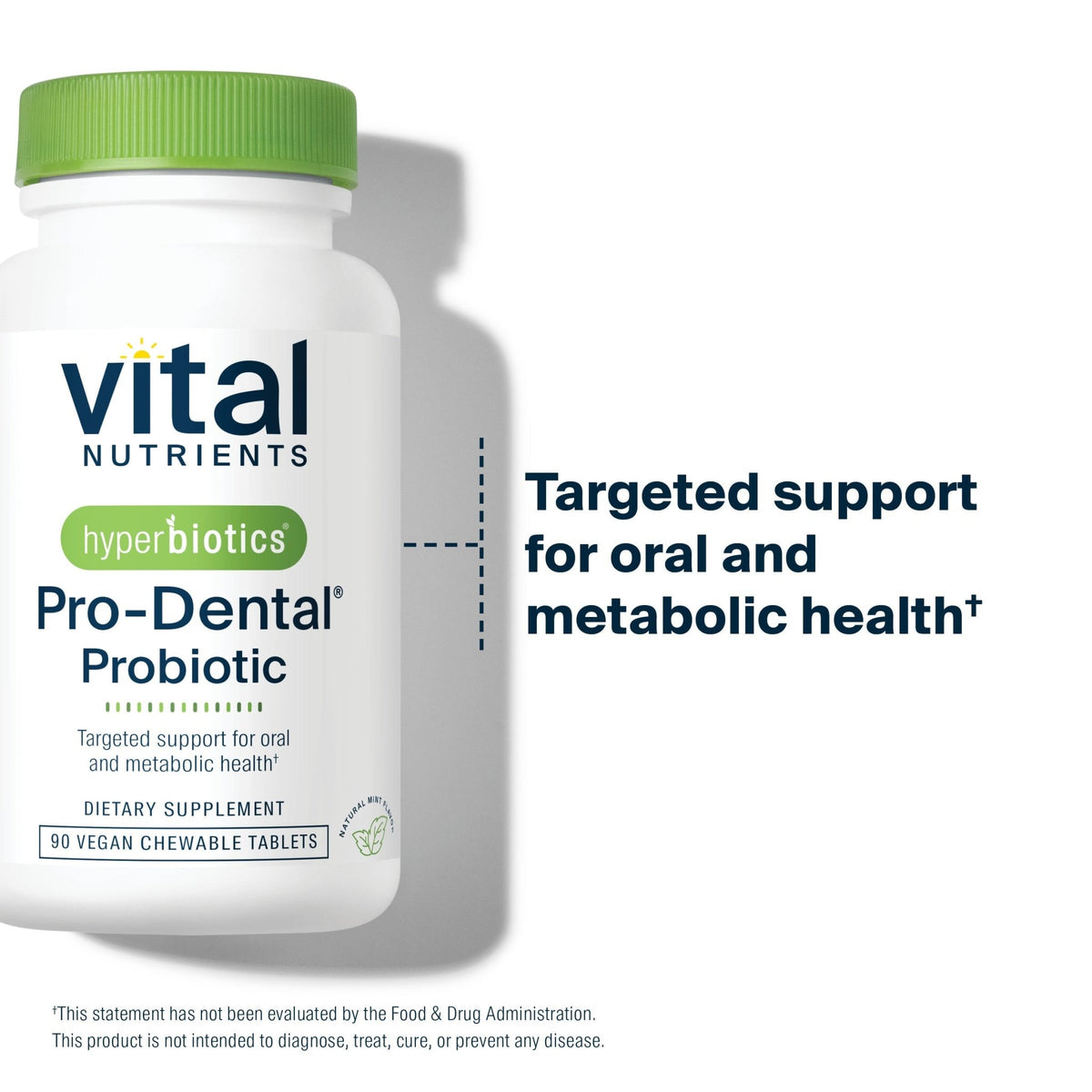 Pro - Dental® 90 tablets with probiotic blend - hyperbiotics® by Hyperbiotics