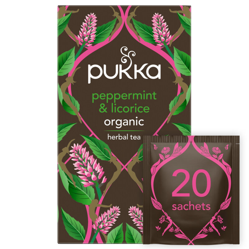 Pukka Herbs  Peppermint & Licorice Tea