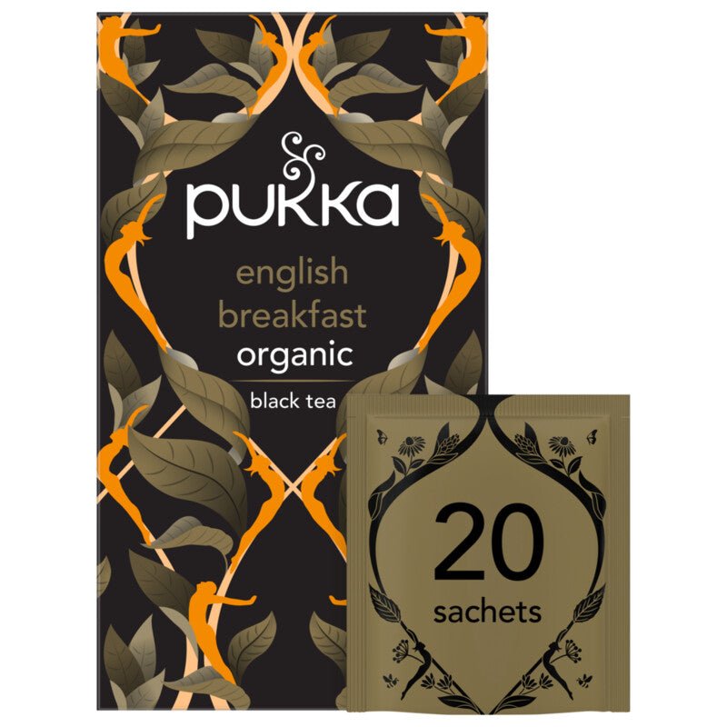 Pukka Herbs English Breakfast Organic Black Tea by Pukka Herbs