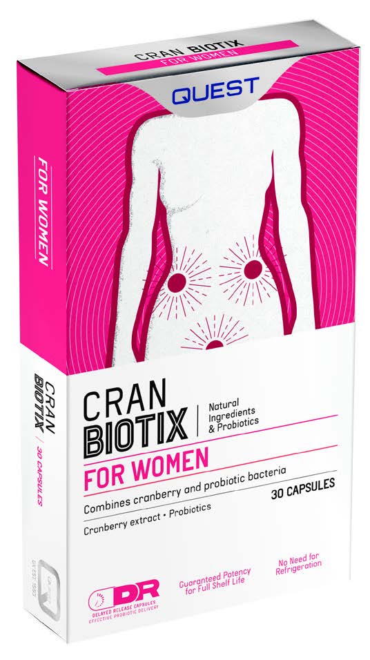 Quest Vitamins  Cranbiotix 30's