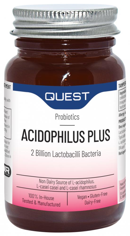 Quest Vitamins  Acidophilus Plus 120's