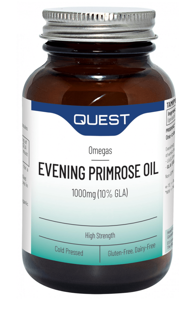 Quest Vitamins Evening Primrose Oil 1000mg 90's by Quest Vitamins