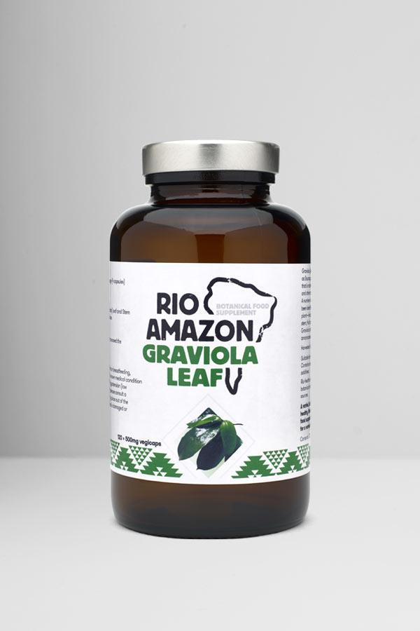 Rio Amazon  Graviola Leaf 500mg 120's