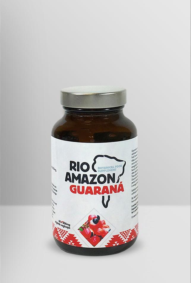 Rio Amazon  Guaraná 500mg Vegicaps 60's