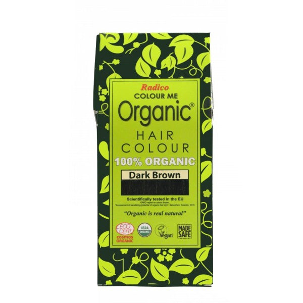 Radico  Organic Hair Colour Dark Brown 100g