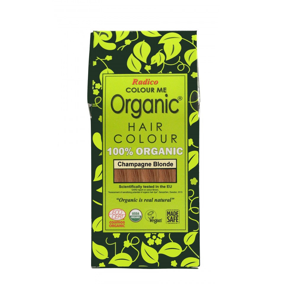Radico  Organic Hair Colour Champagne Blonde 100g