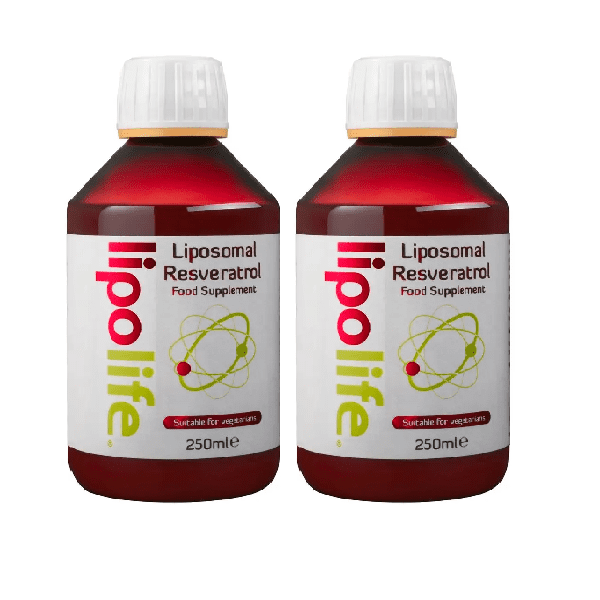 LLR1 Liposomal Resveratrol 240ml – Lipolife DOUBLE PACK by Lipolife