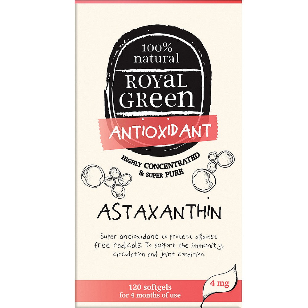 Royal Green  Wholefood Astaxanthin 120's