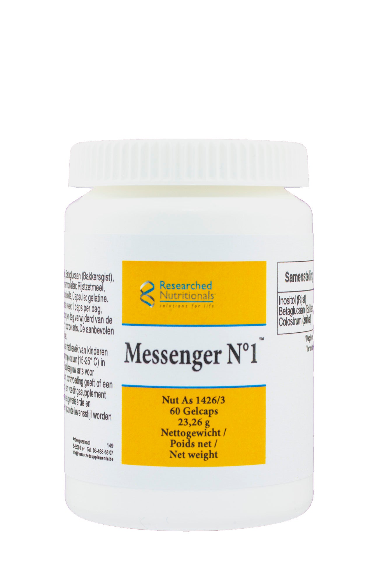 Researched Nutritionals  Messenger No1 60's